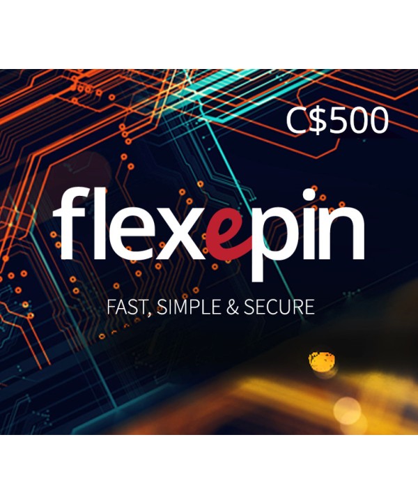 Flexepin CAD 500 Card Key GLOBAL